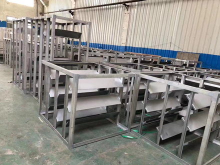 不锈钢絮凝折板箱