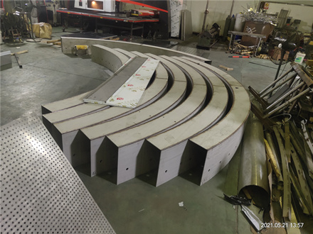 不锈钢弧形集水槽